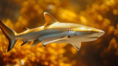 Photo leopard shark