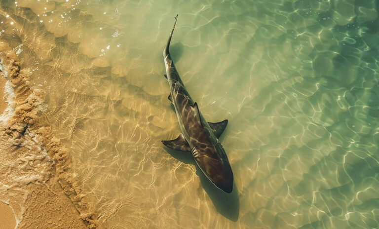 When Are Sharks Closest to Shore?